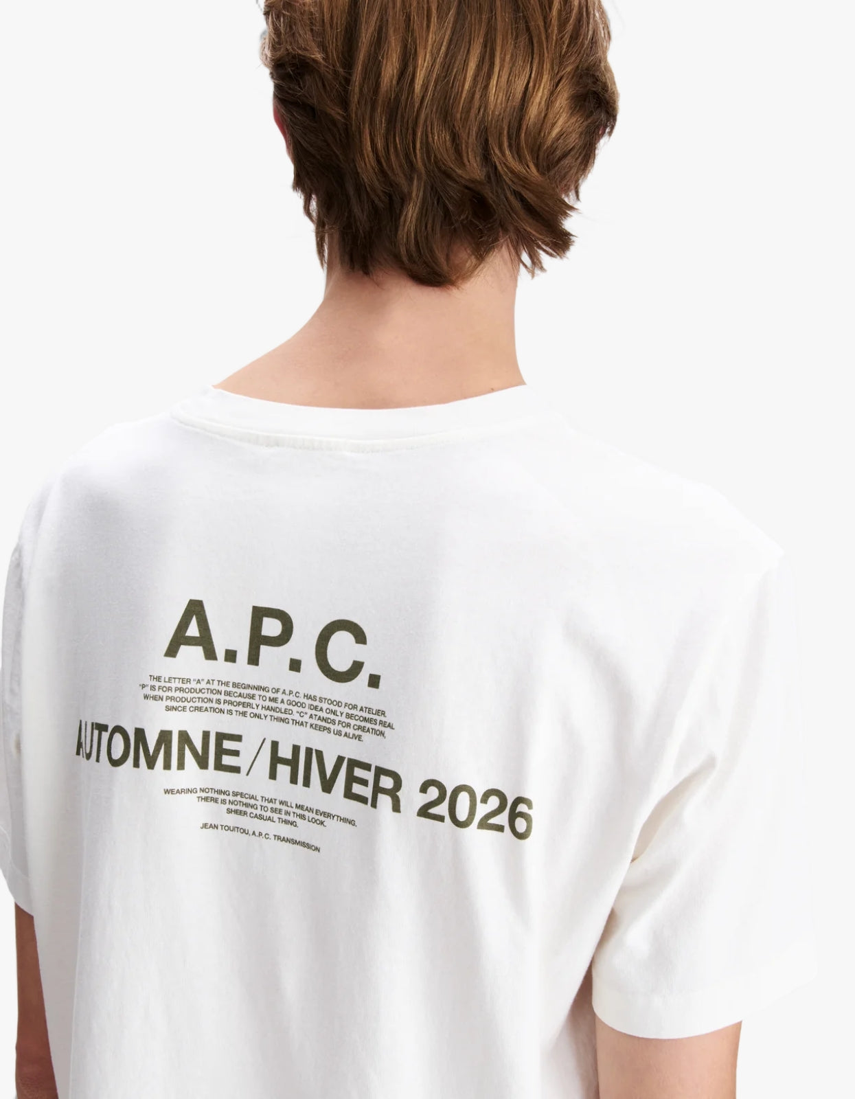 APC Autumn 26 T Shirt - AAC Off White