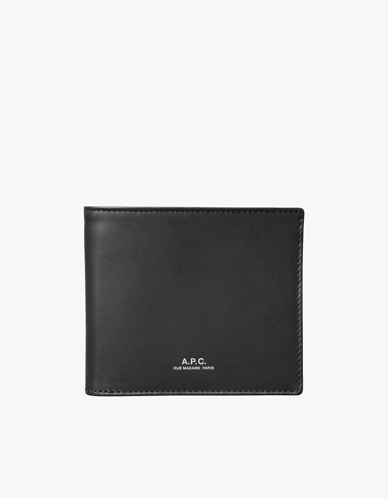 A.P.C. - Aly Billfold Wallet - LZZ Black | Superette