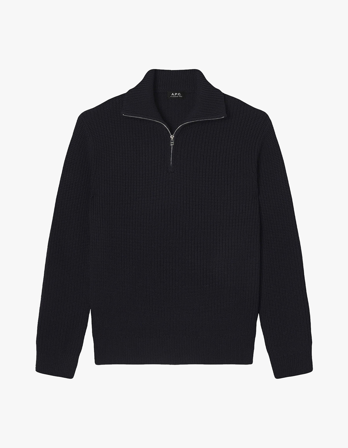 Daniel Quarter Zip Sweater - IAK Dark Navy