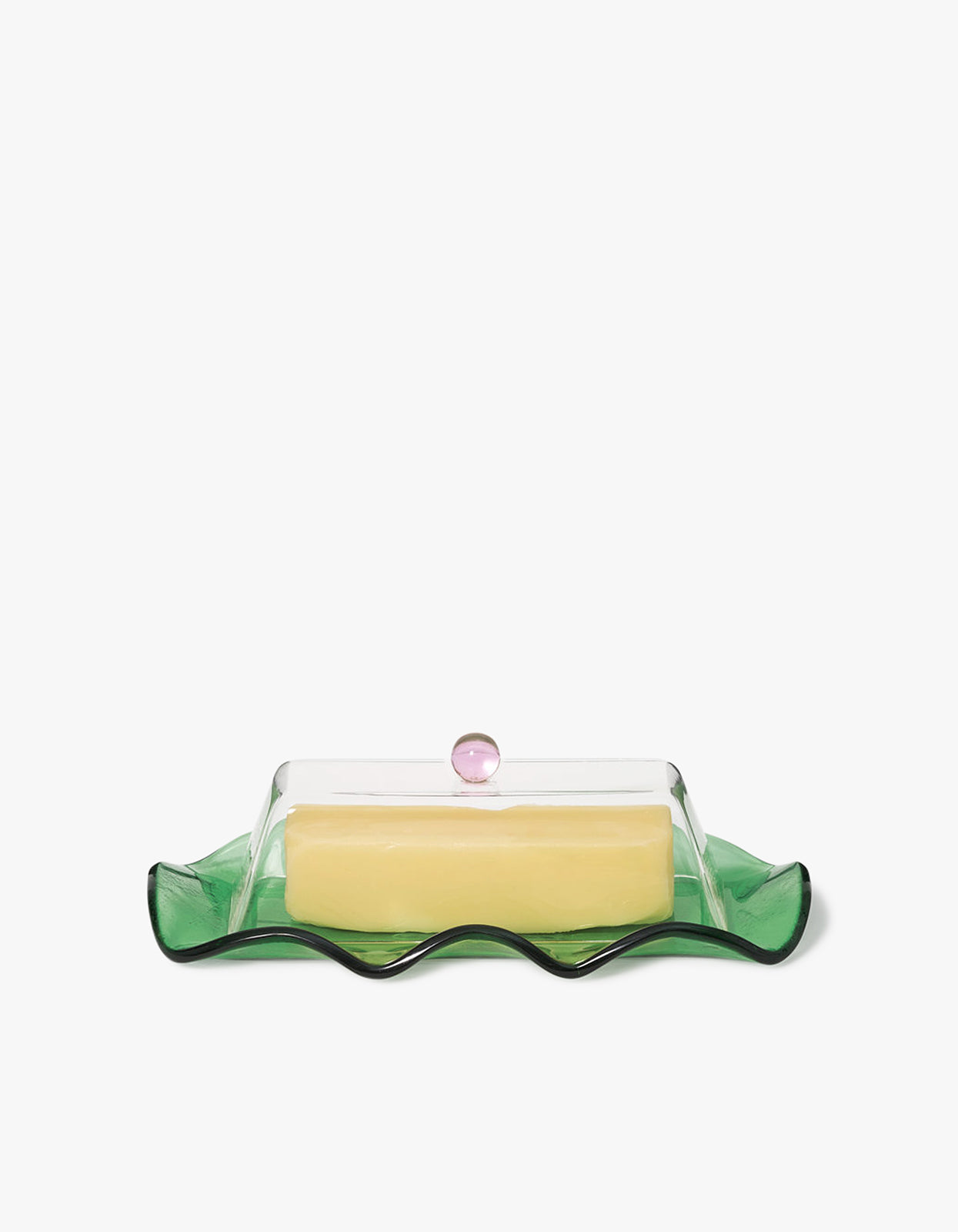 Everything Nice Butter Dish - Green