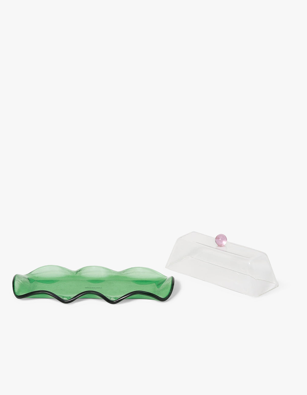 Everything Nice Butter Dish - Green