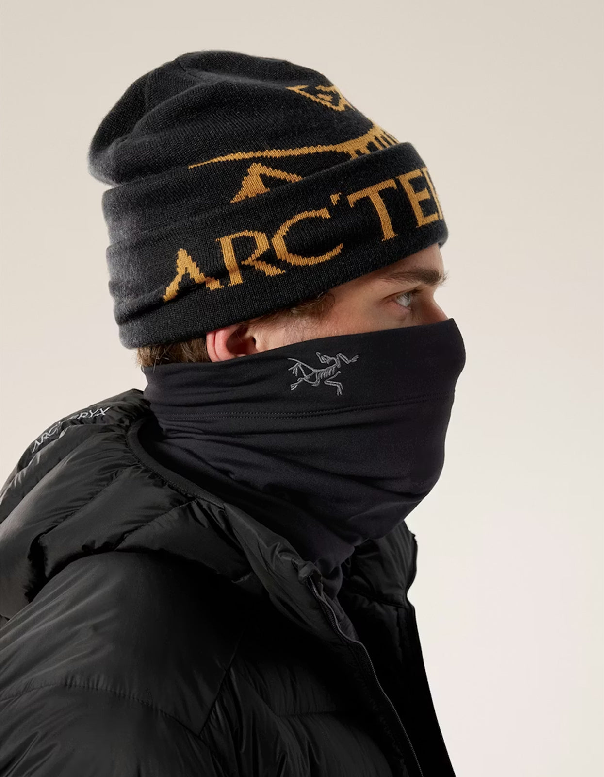 Rho Neck Gaiter Long - Black