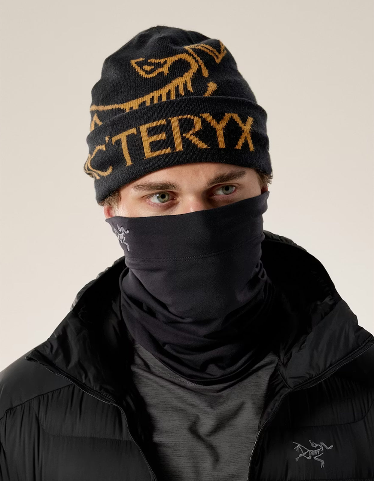 Rho Neck Gaiter Long - Black