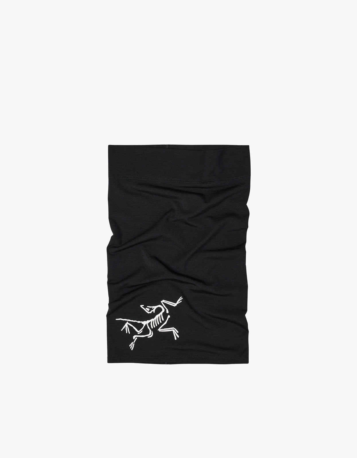 Satoro Merino Neck Gaiter - Black/Arctic Silk