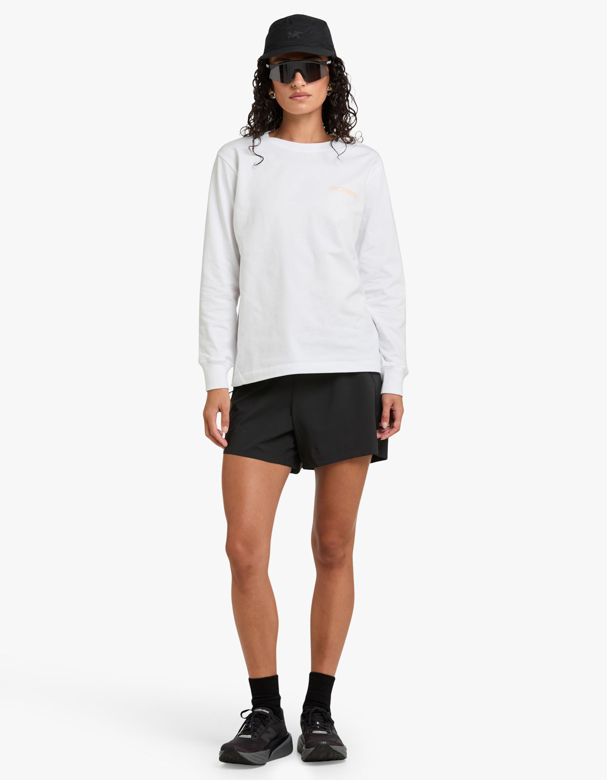 Womens Kragg Cotton Bird Crew L/S - White Light / Luminary