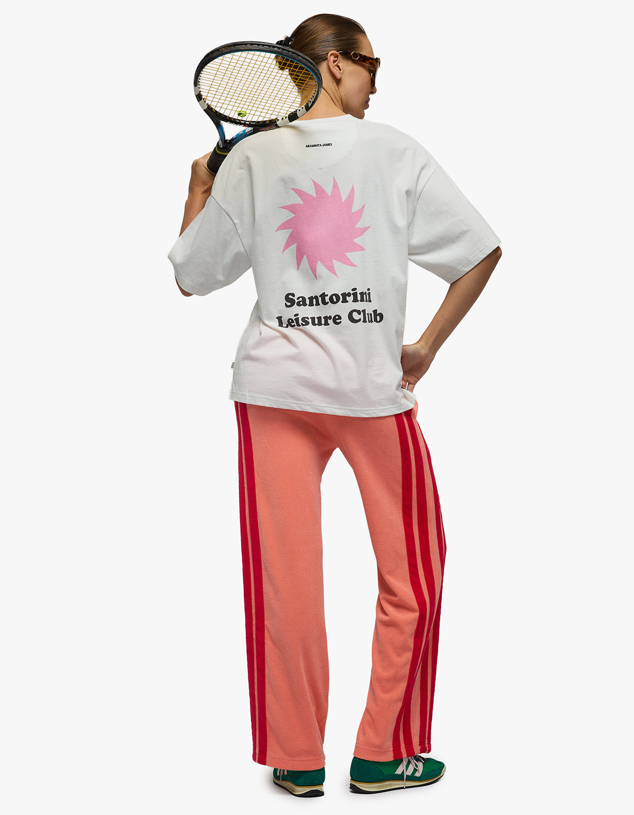 Santorini Oversized Tee - Warm White