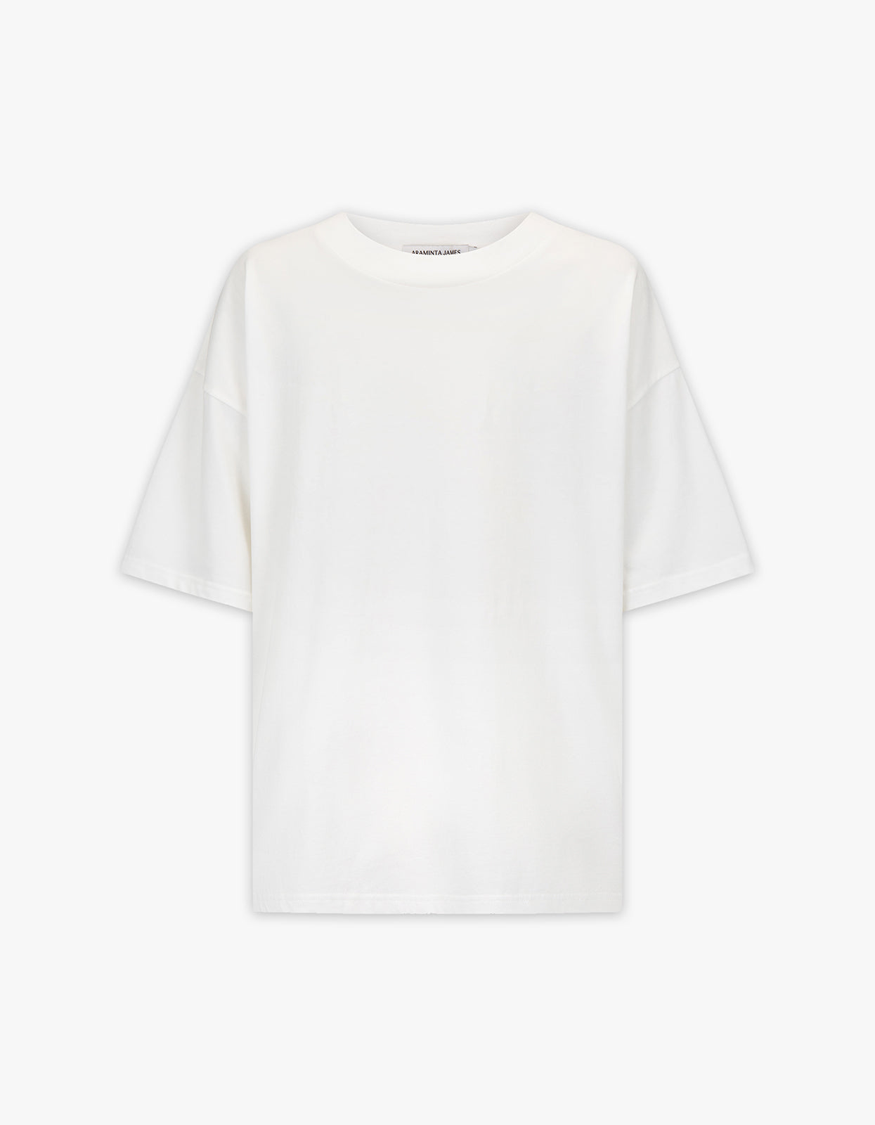 Santorini Oversized Tee - Warm White