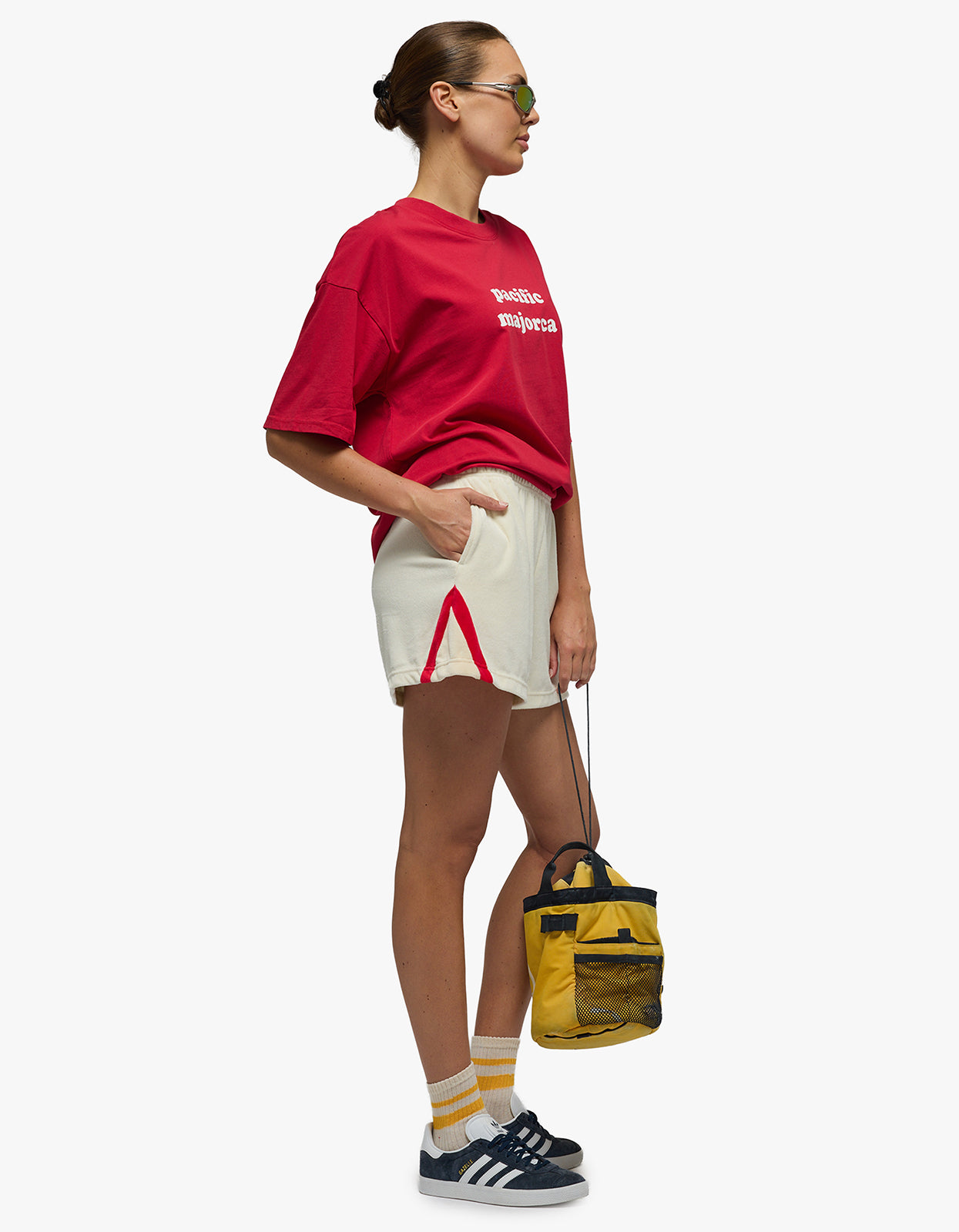 Pacific Majorca Oversized Tee - Washed Cherry Pie