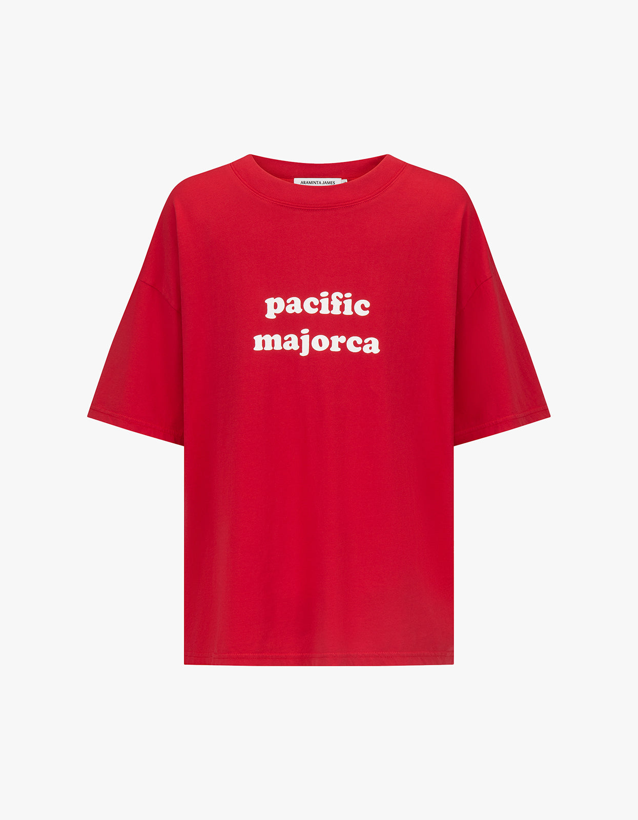 Pacific Majorca Oversized Tee - Washed Cherry Pie