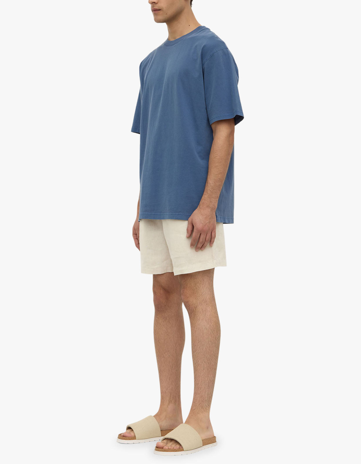 Knox Organic Oversized Tee - Ocean