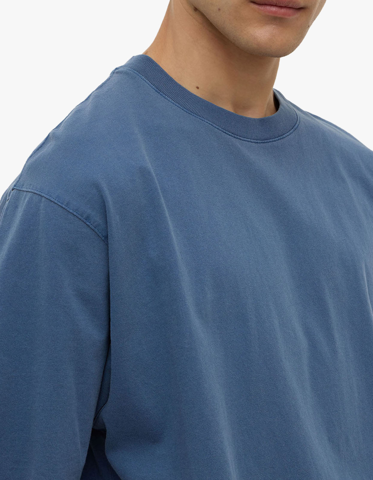 Knox Organic Oversized Tee - Ocean