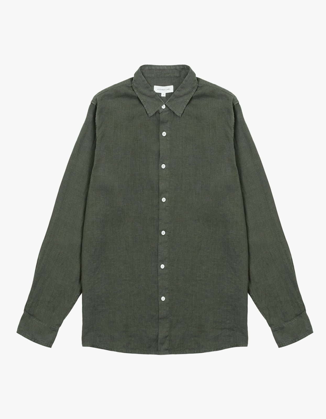 Everyday Mens Linen Long Sleeve Shirt - Sorrel