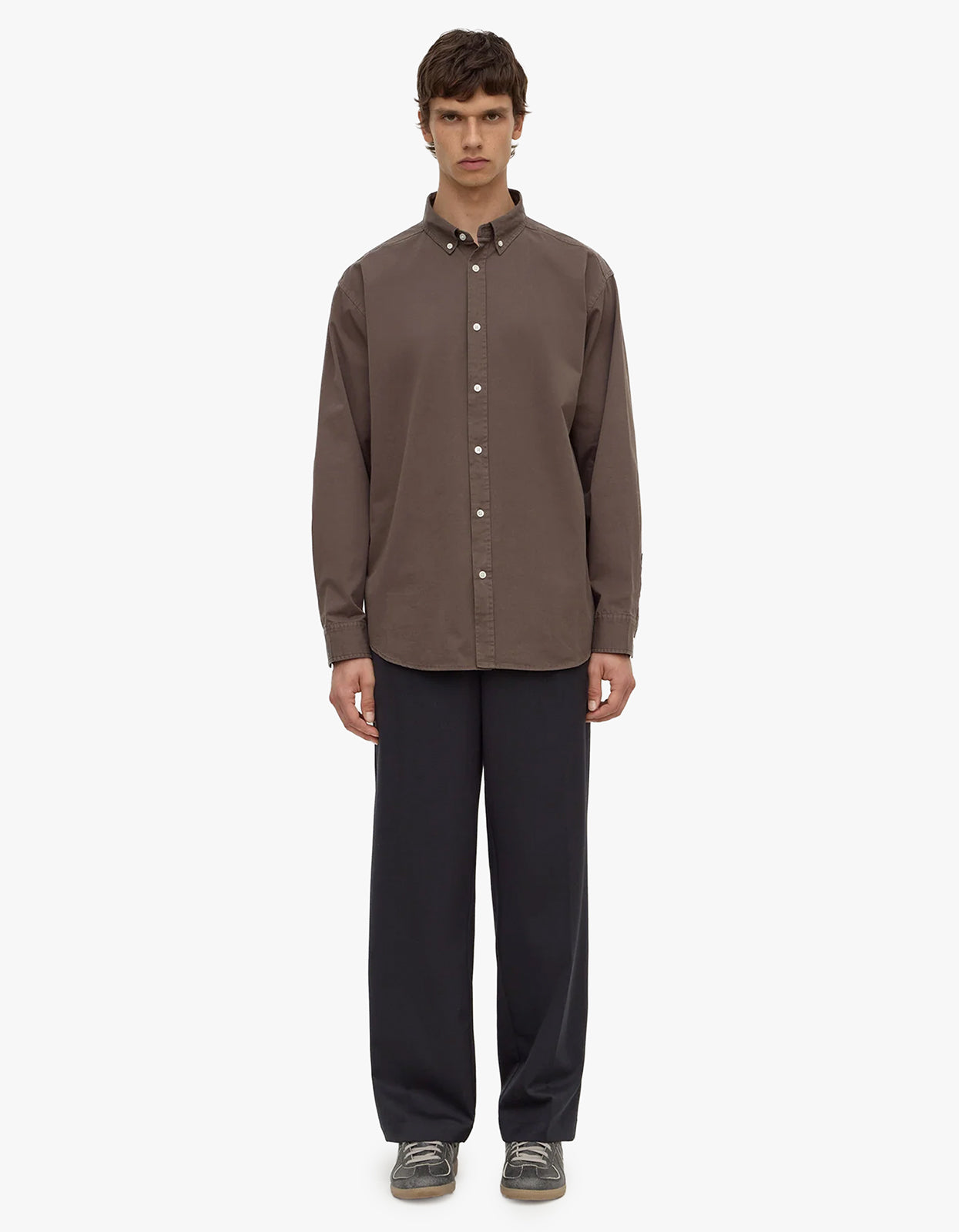 Maclean Long Sleeve Shirt - Bark