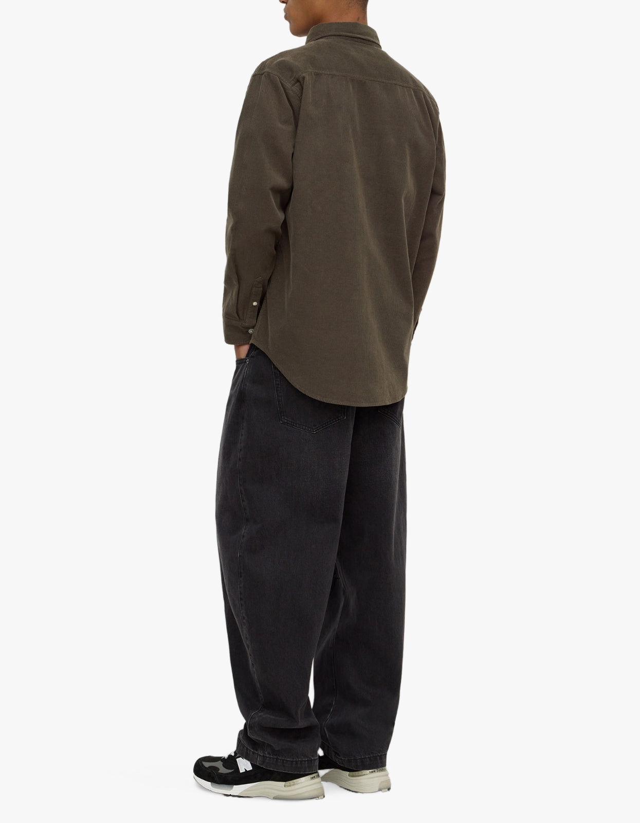 Cord Long Sleeve Shirt - Sorrel