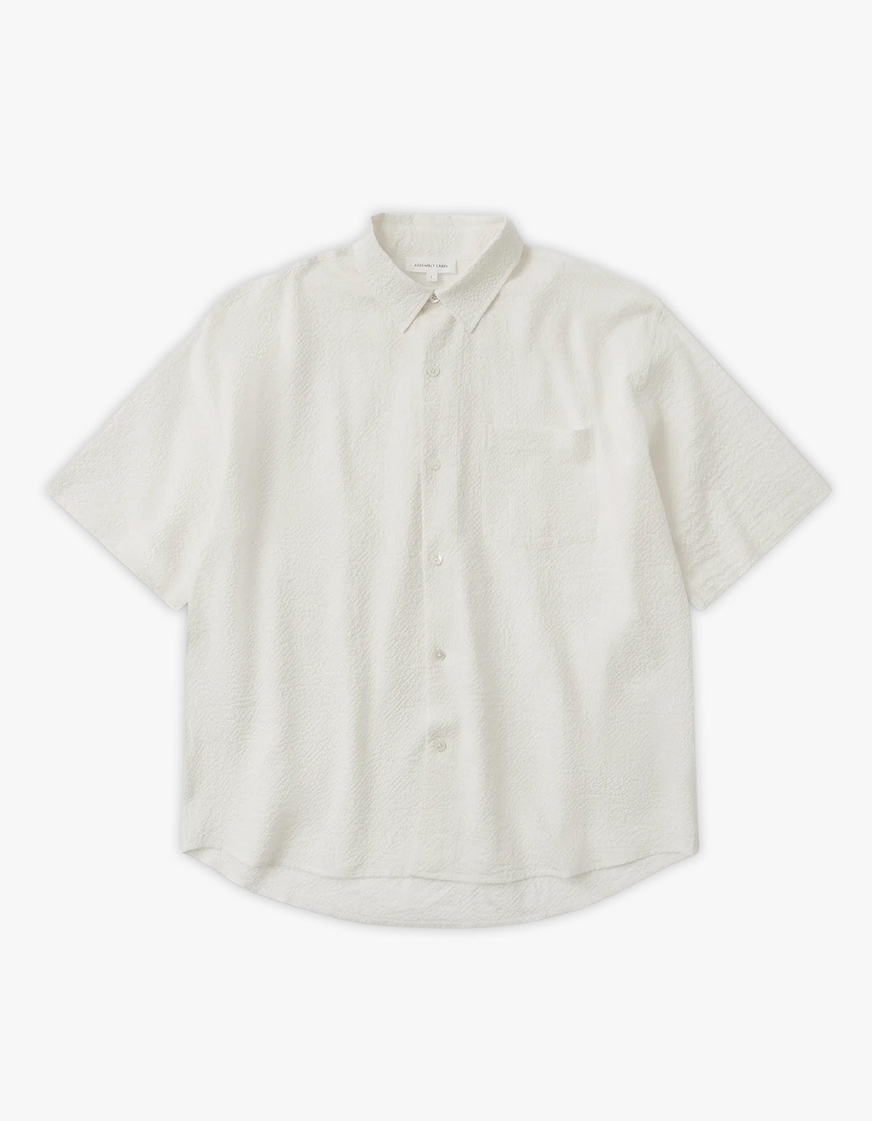 Raine Short Sleeve Shirt - Cream