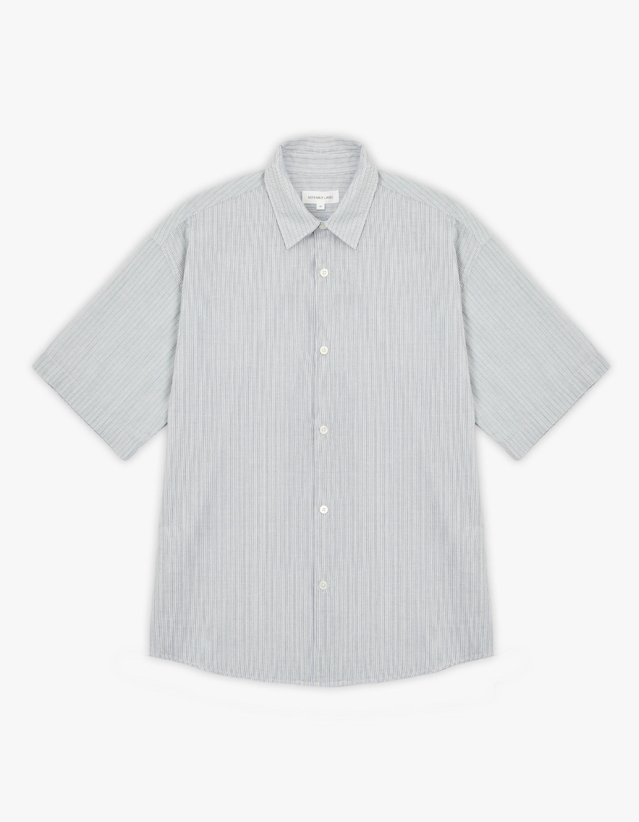 Olly Short Sleeve Shirt - Graphite/White