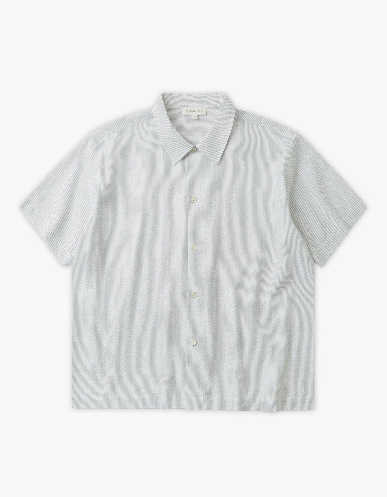 Will Short Sleeve Shirt - White/Navy
