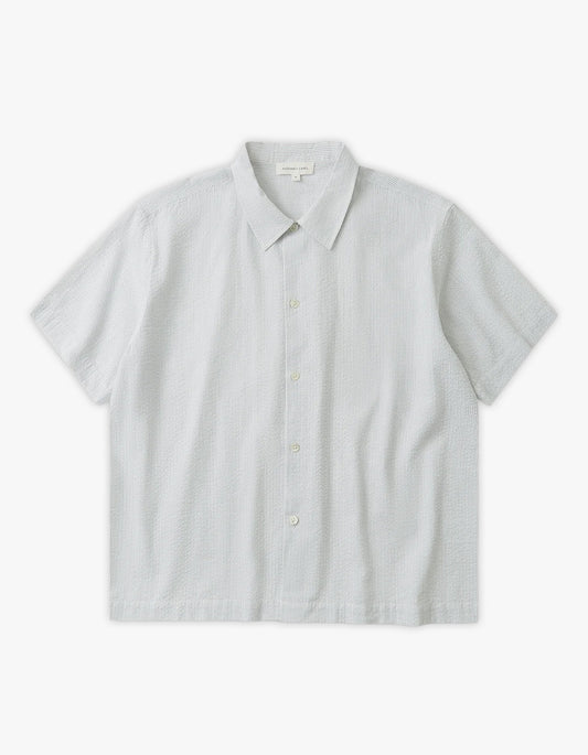 Will Short Sleeve Shirt - White/Navy