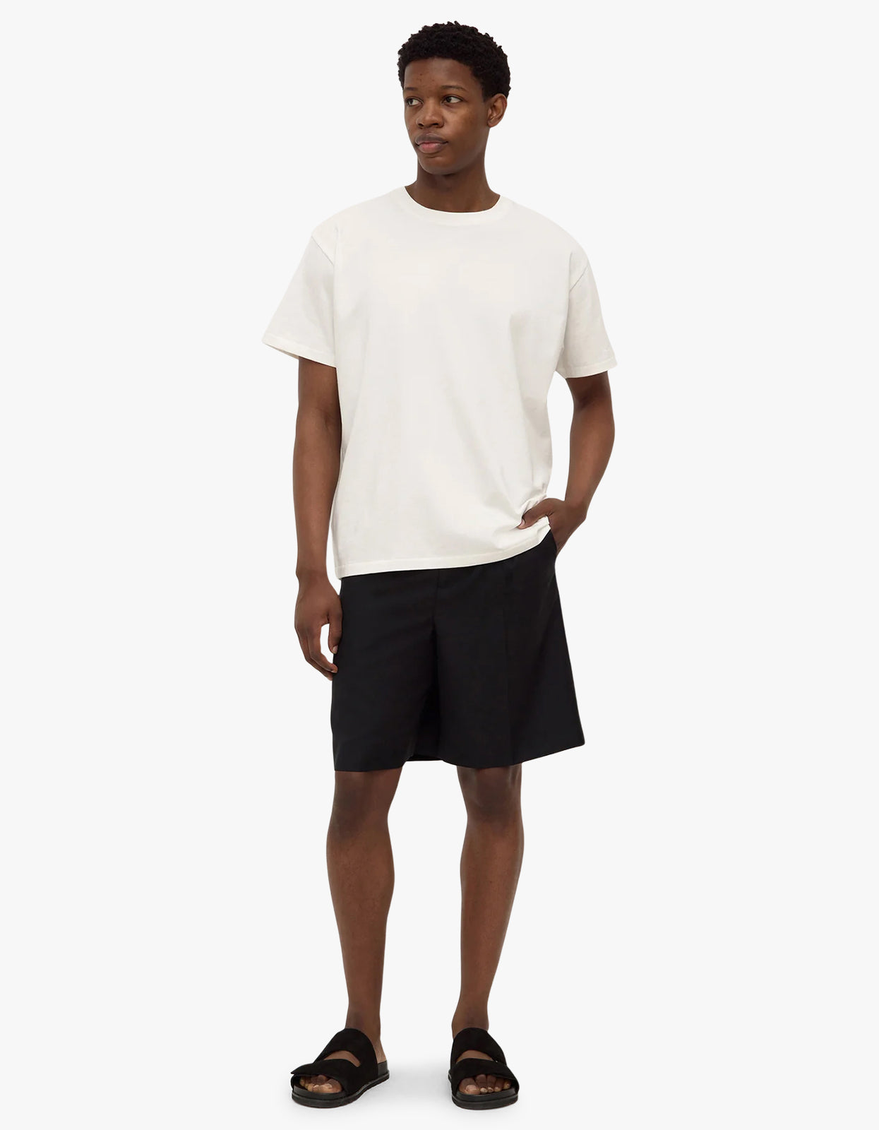 Mason Wool Short - Black