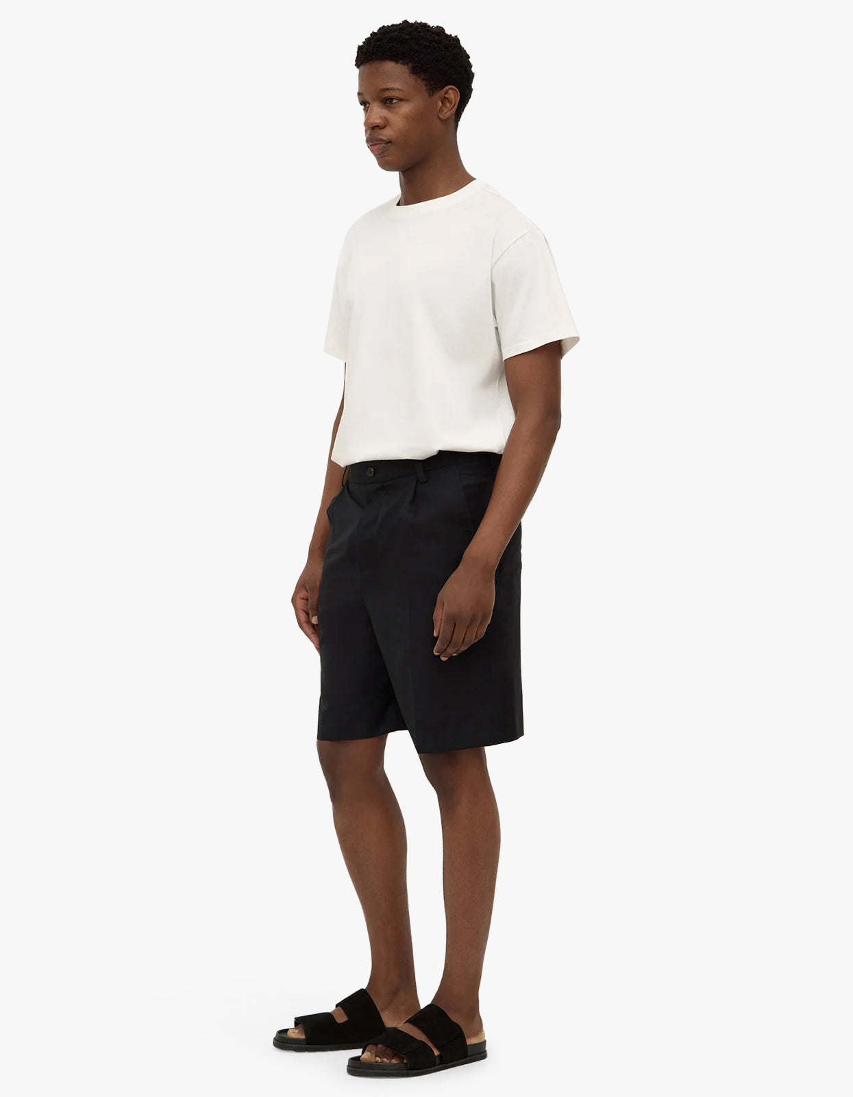 Mason Wool Short - Black