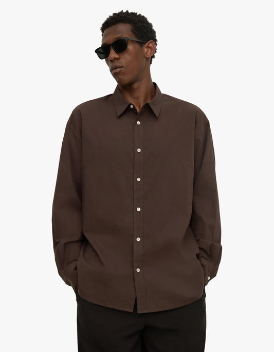 Franco Long Sleeve Shirt - Cocoa