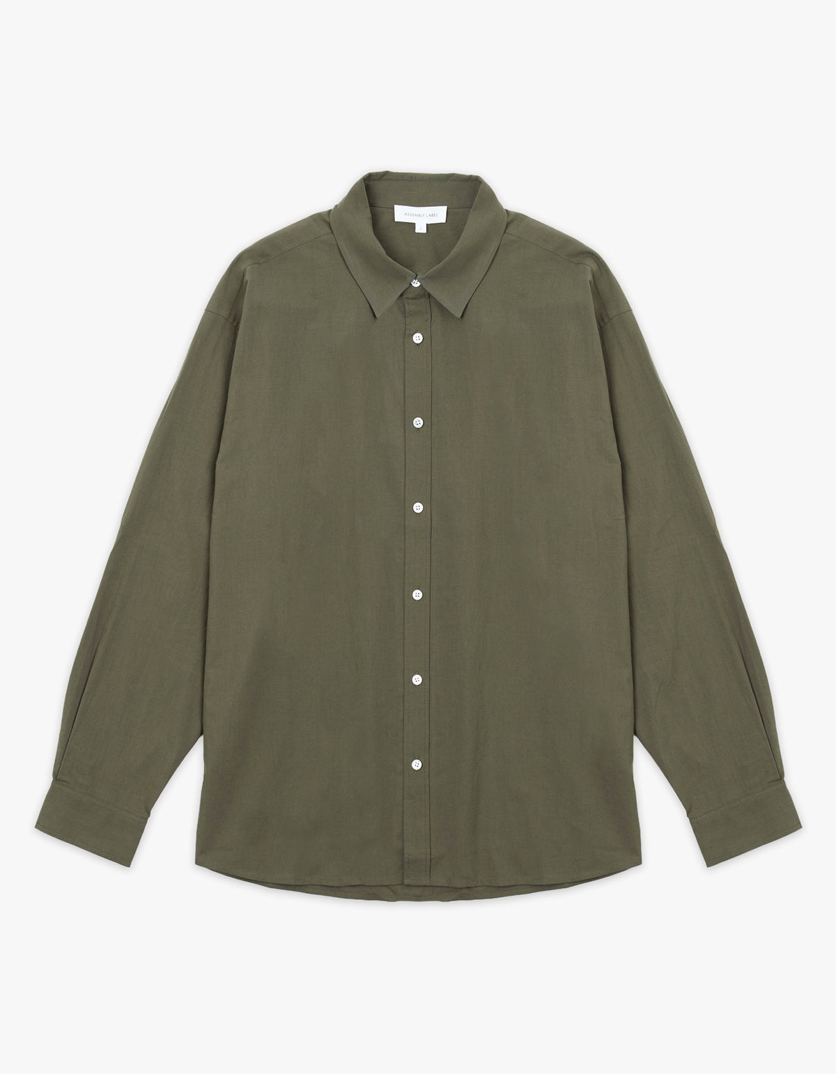Franco Long Sleeve Shirt - Dark Military