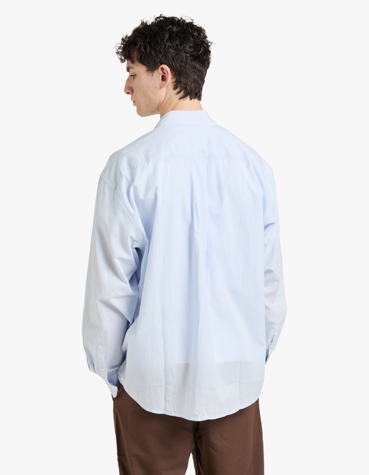 Franco Long Sleeve Shirt - Powder Blue