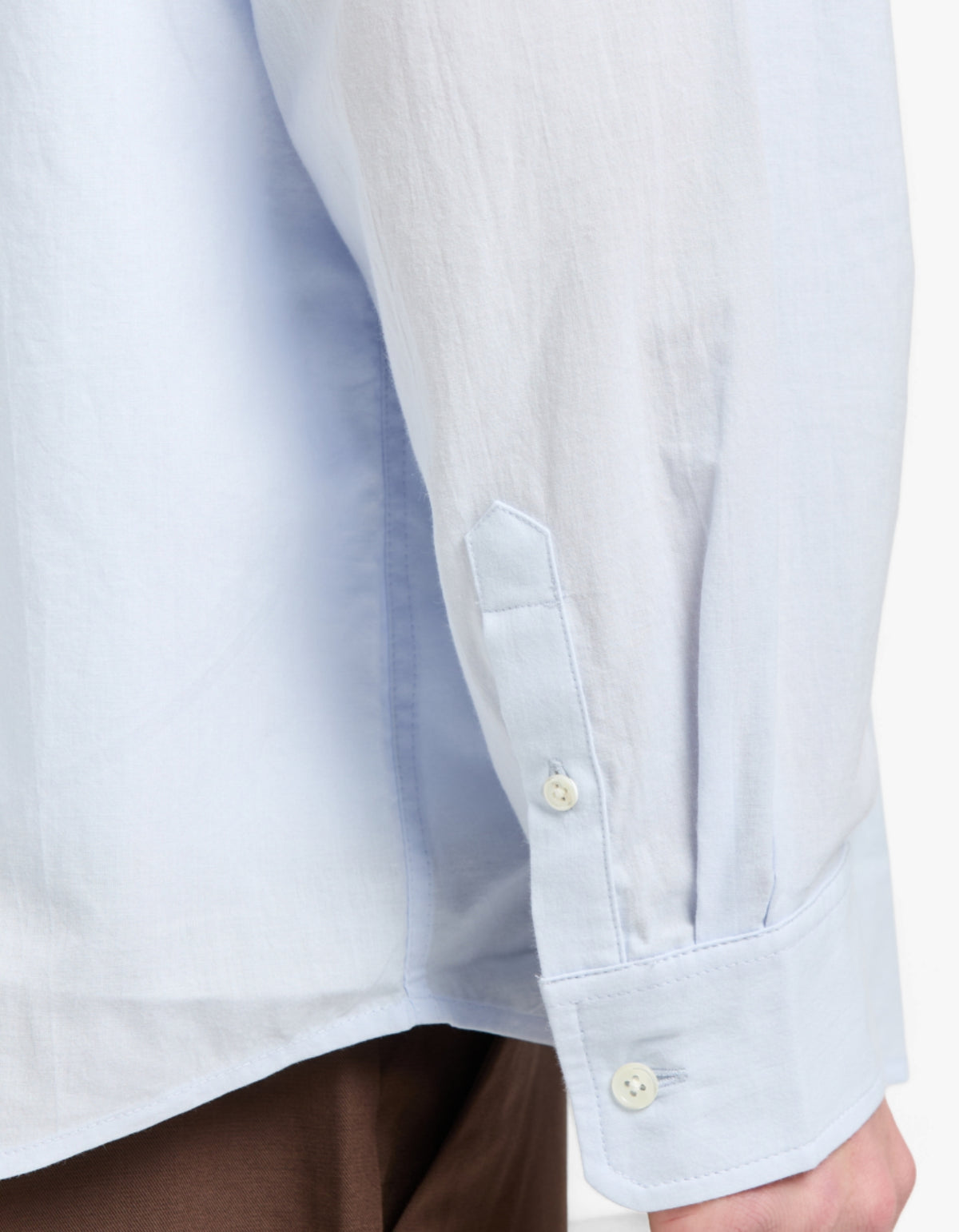 Franco Long Sleeve Shirt - Powder Blue
