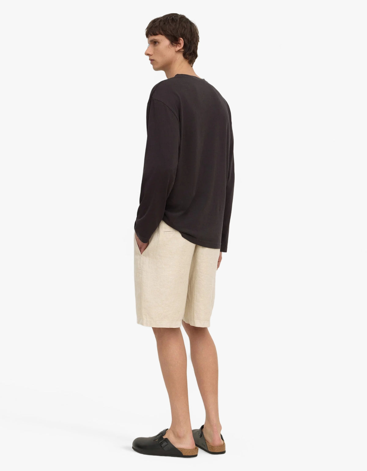 Finley Linen Short - Limestone