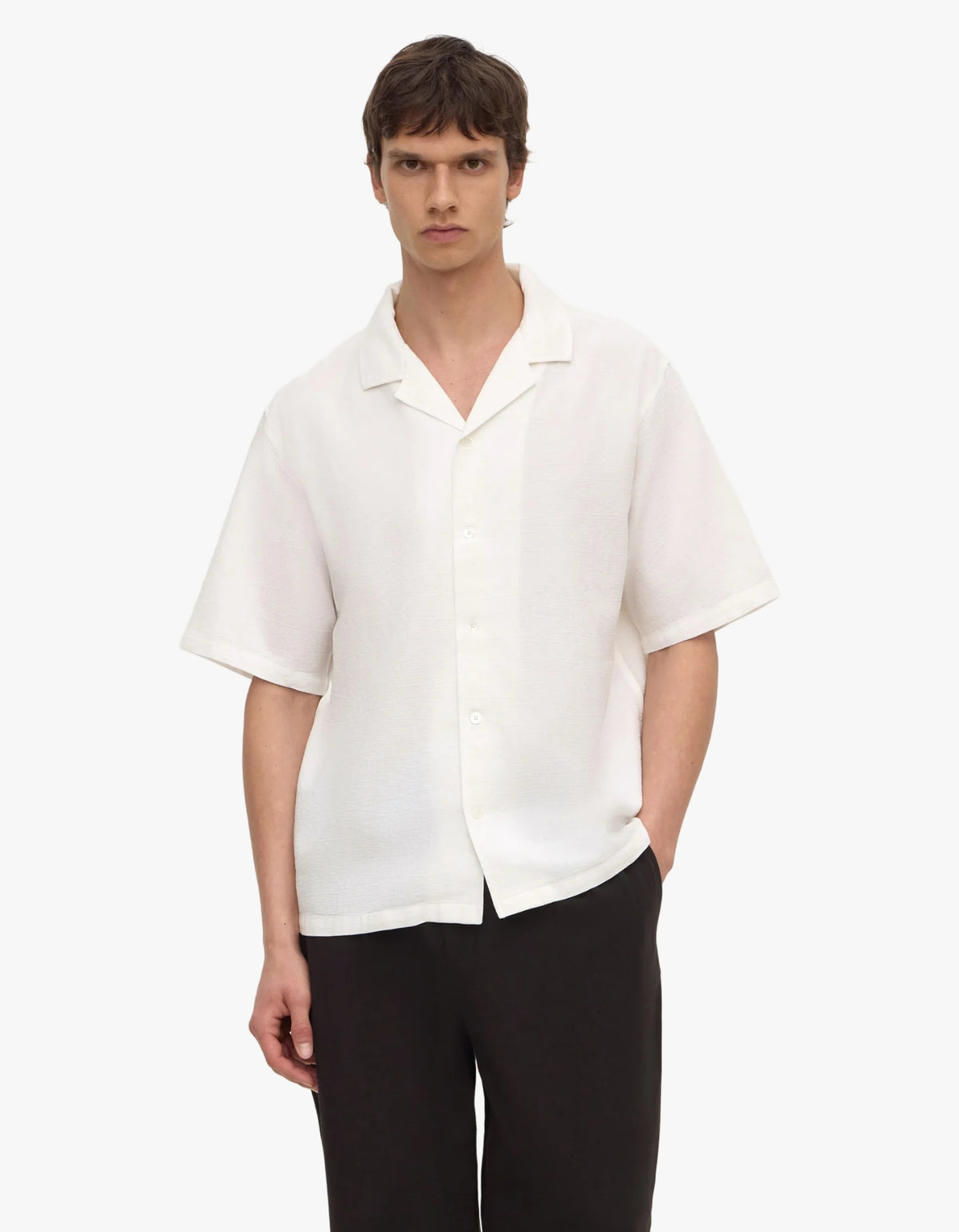 Mack Short Sleeve Shirt - White