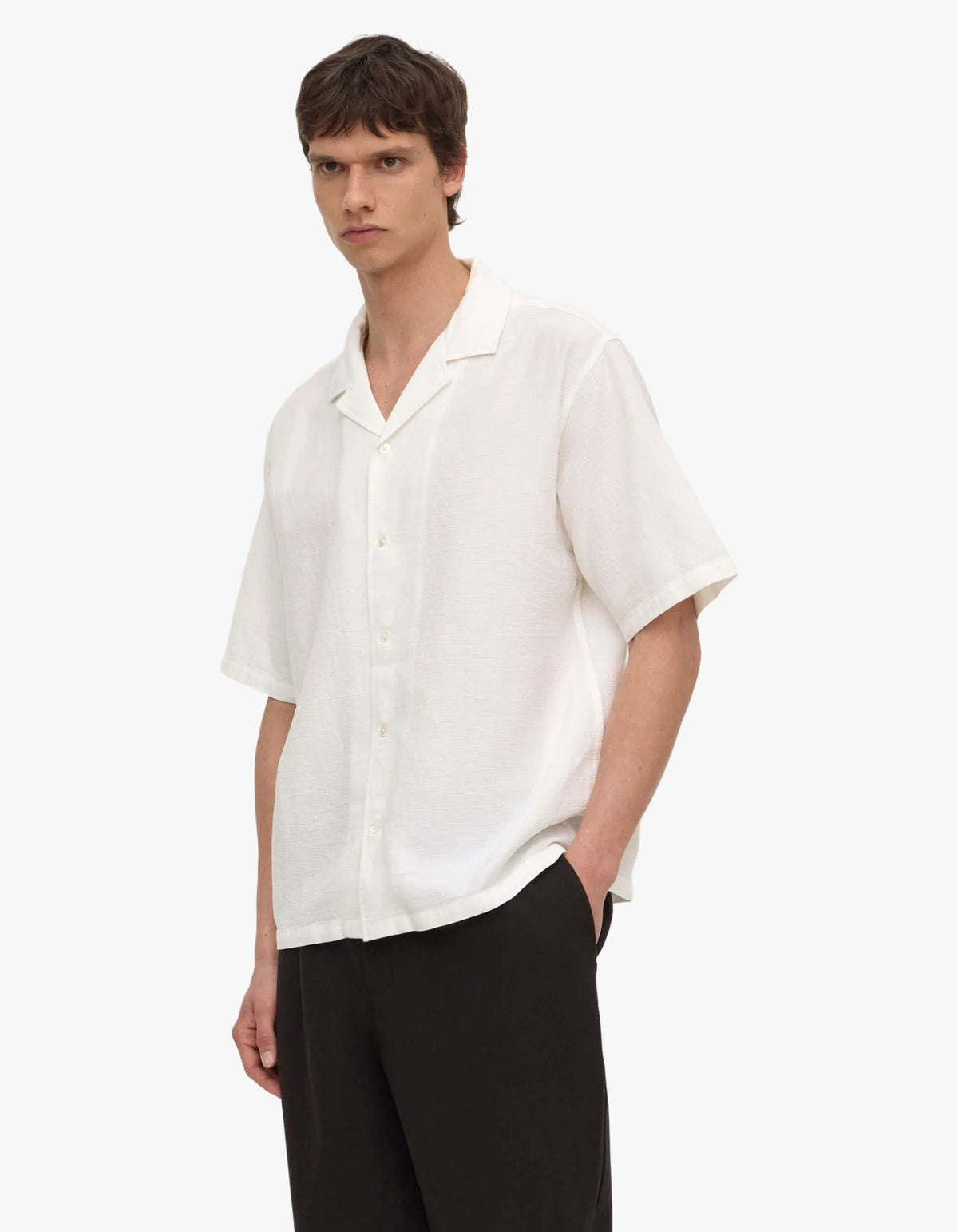 Mack Short Sleeve Shirt - White