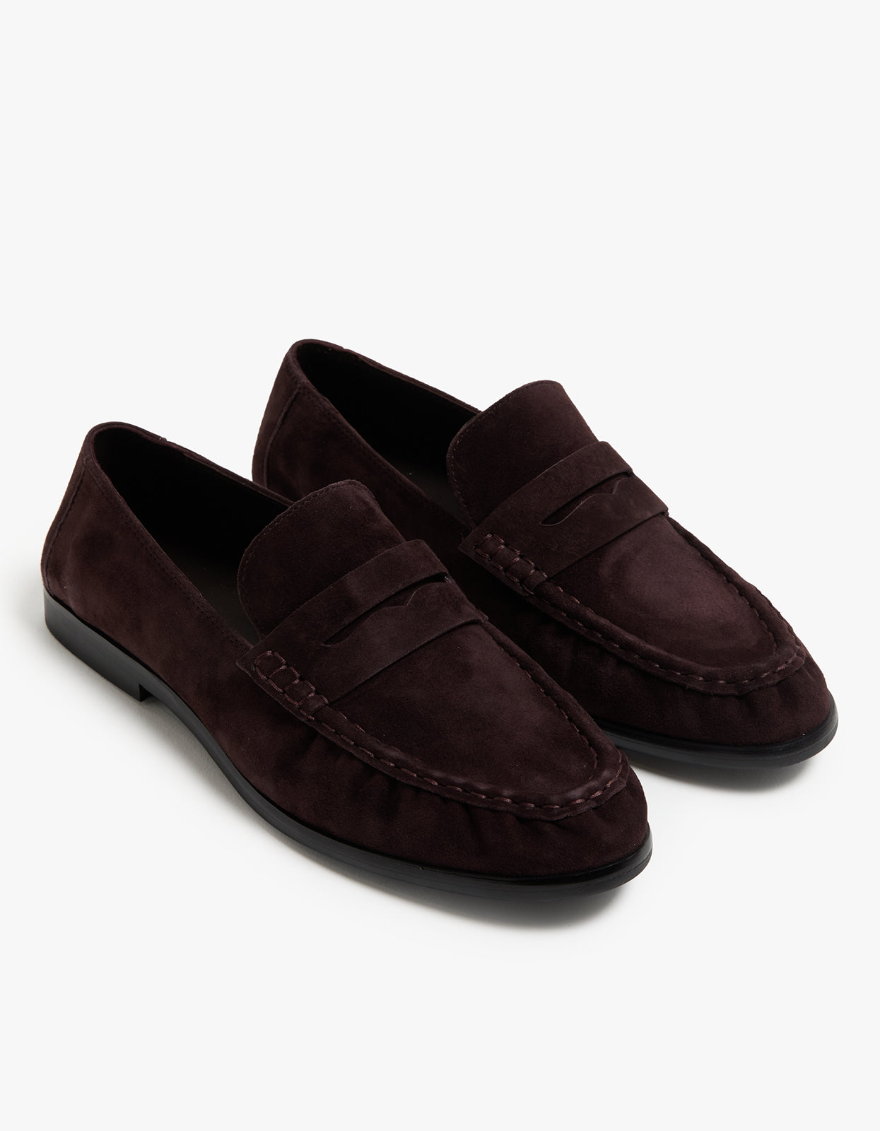 Avenue Suede Loafer - Ganache