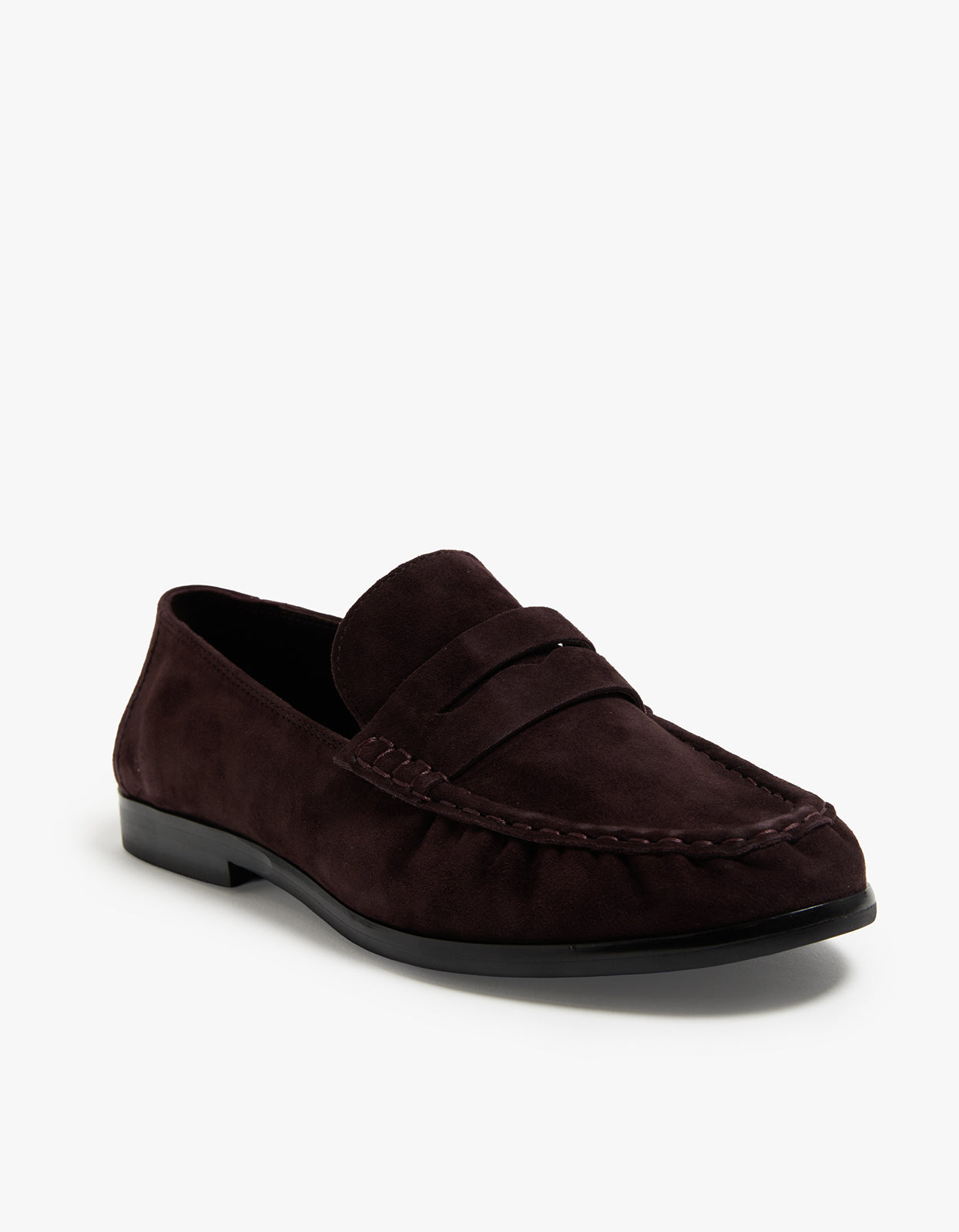 Avenue Suede Loafer - Ganache