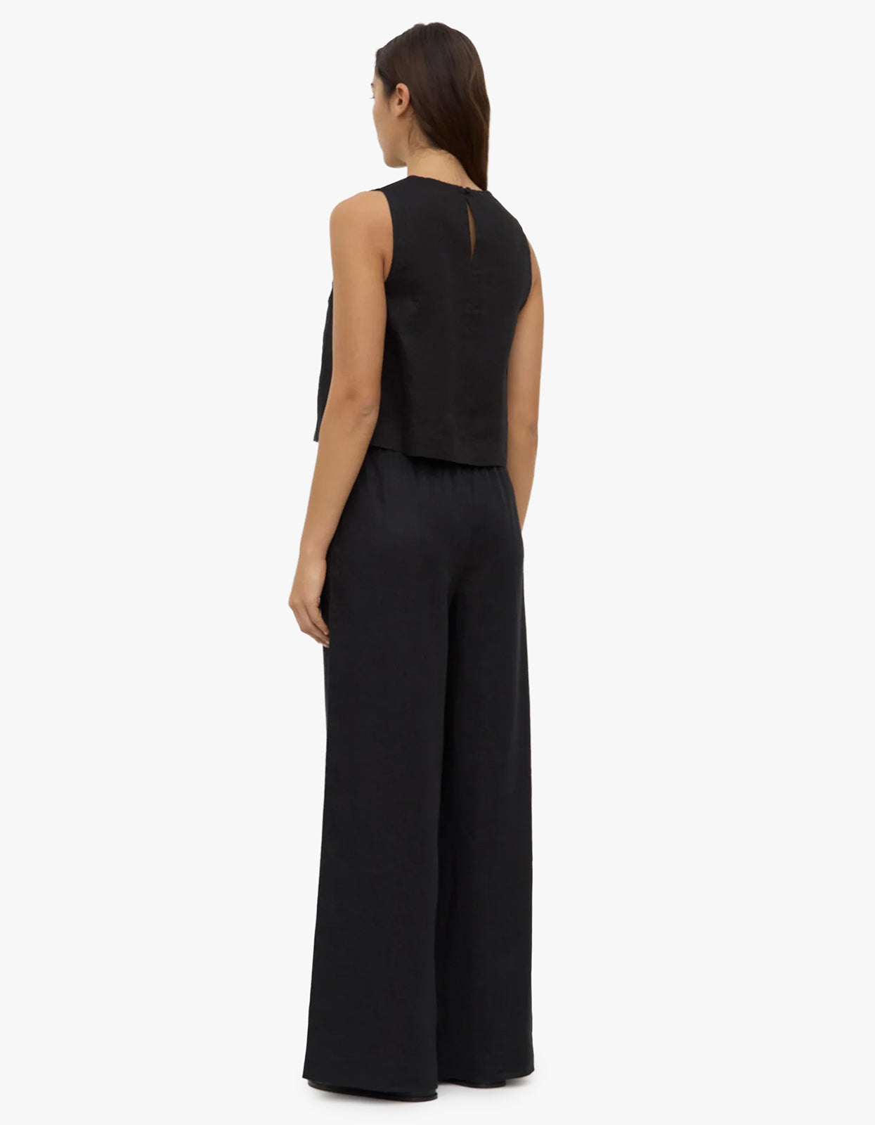 Everyday Linen Pant - Black