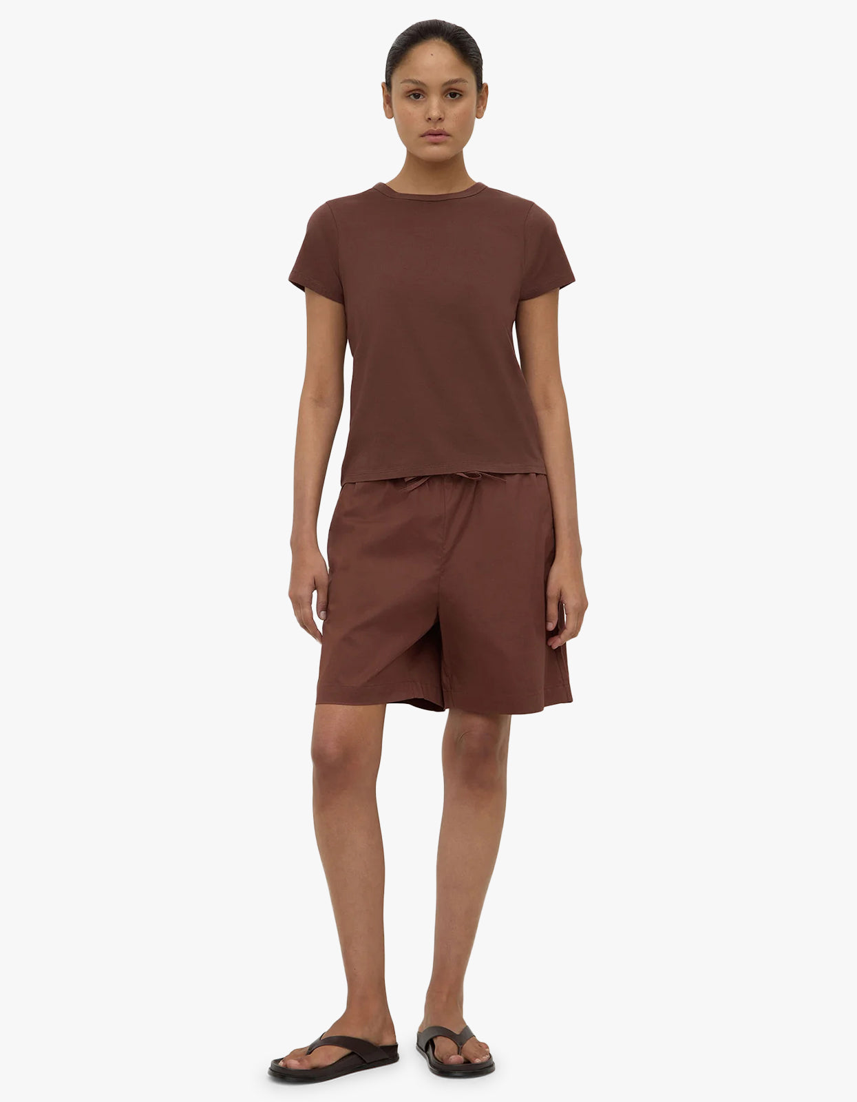 Indi Short Sleeve Tee - Espresso