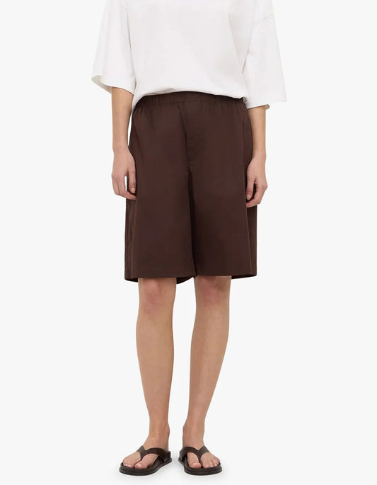 Riley Poplin Short Ganache - Ganache