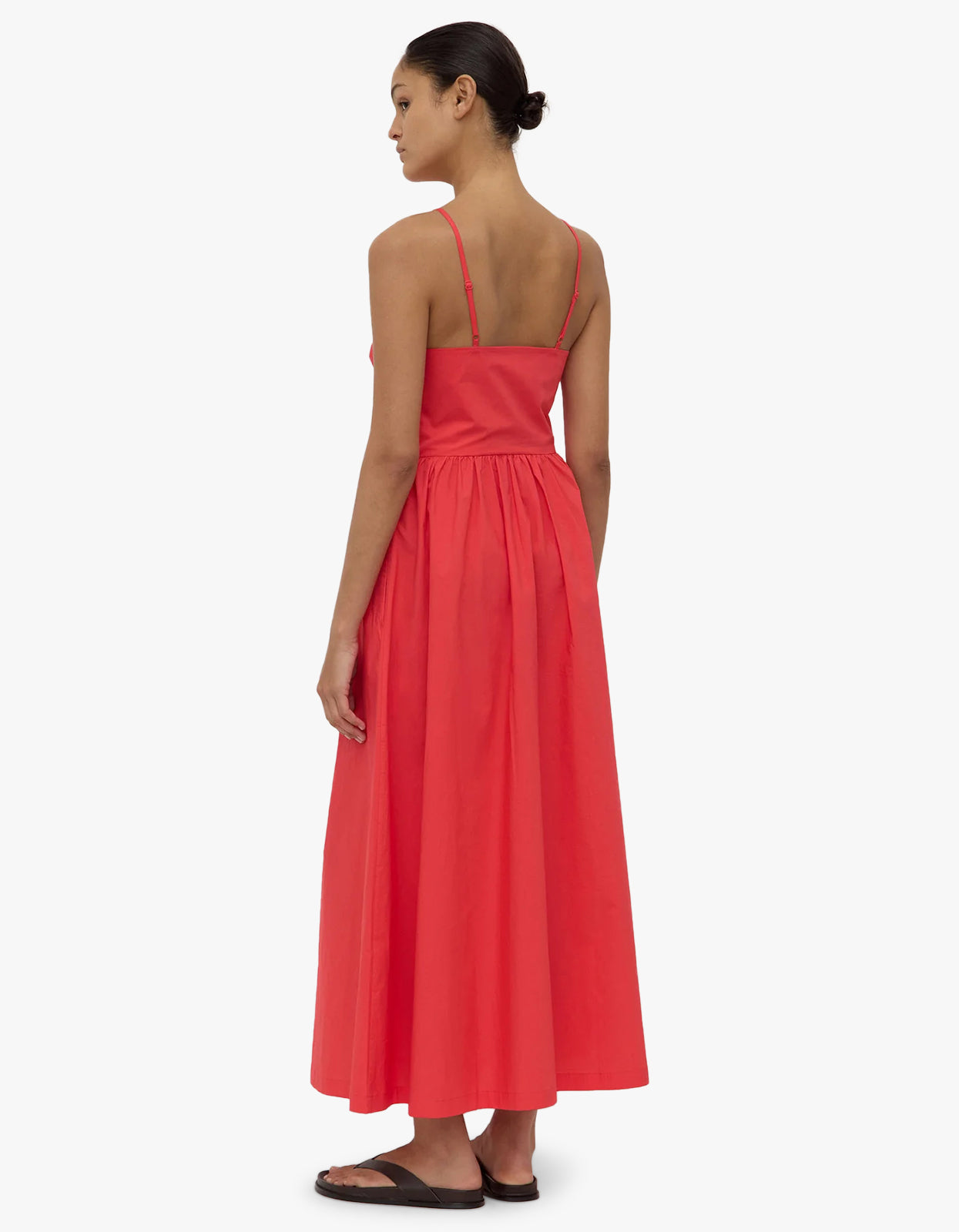 Posie Midi Dress - Chilli