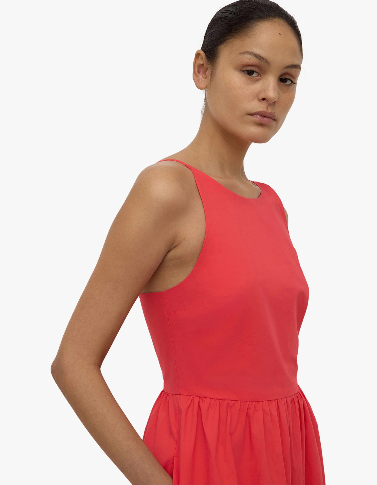 Posie Midi Dress - Chilli