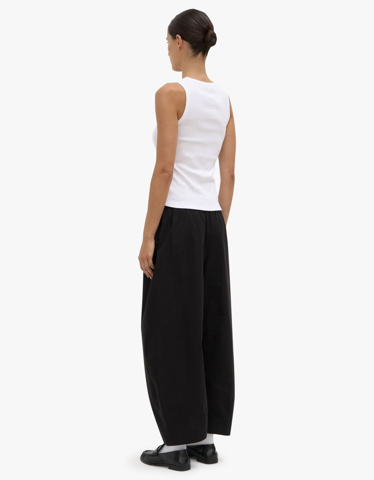 Lola Barrel Pant Black - Black