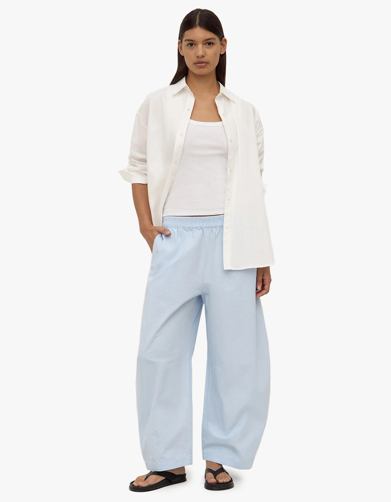 Lola Barrel Pant - Skylar