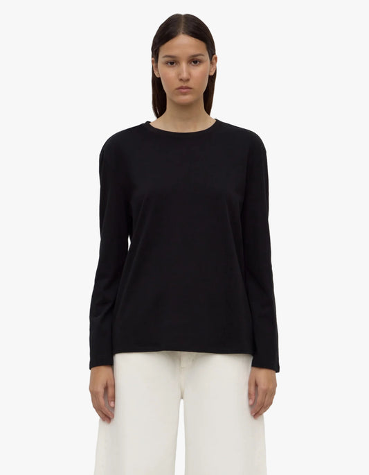 Thea Long Sleeve Tee - Black