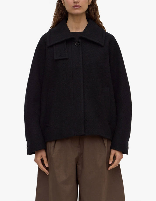 Harlow Wool Jacket - Black