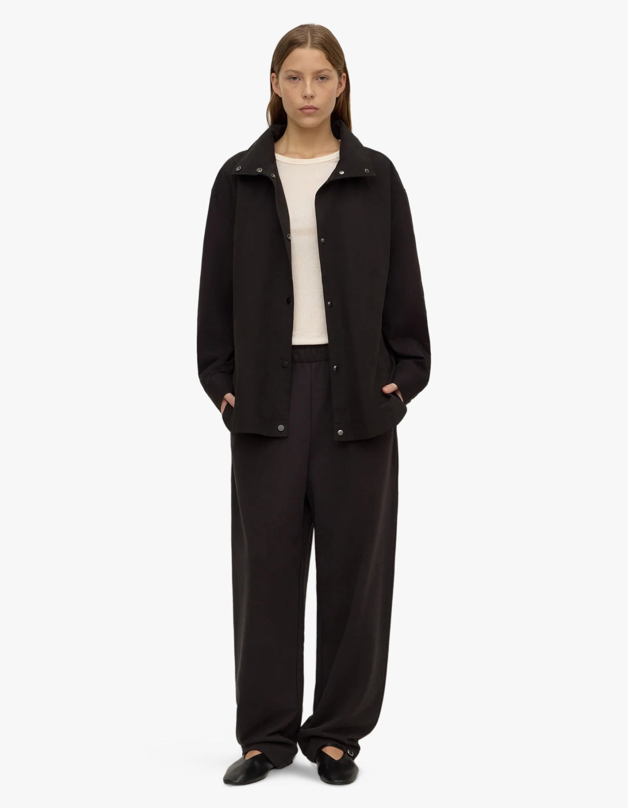 Harper Cotton Jacket - Black