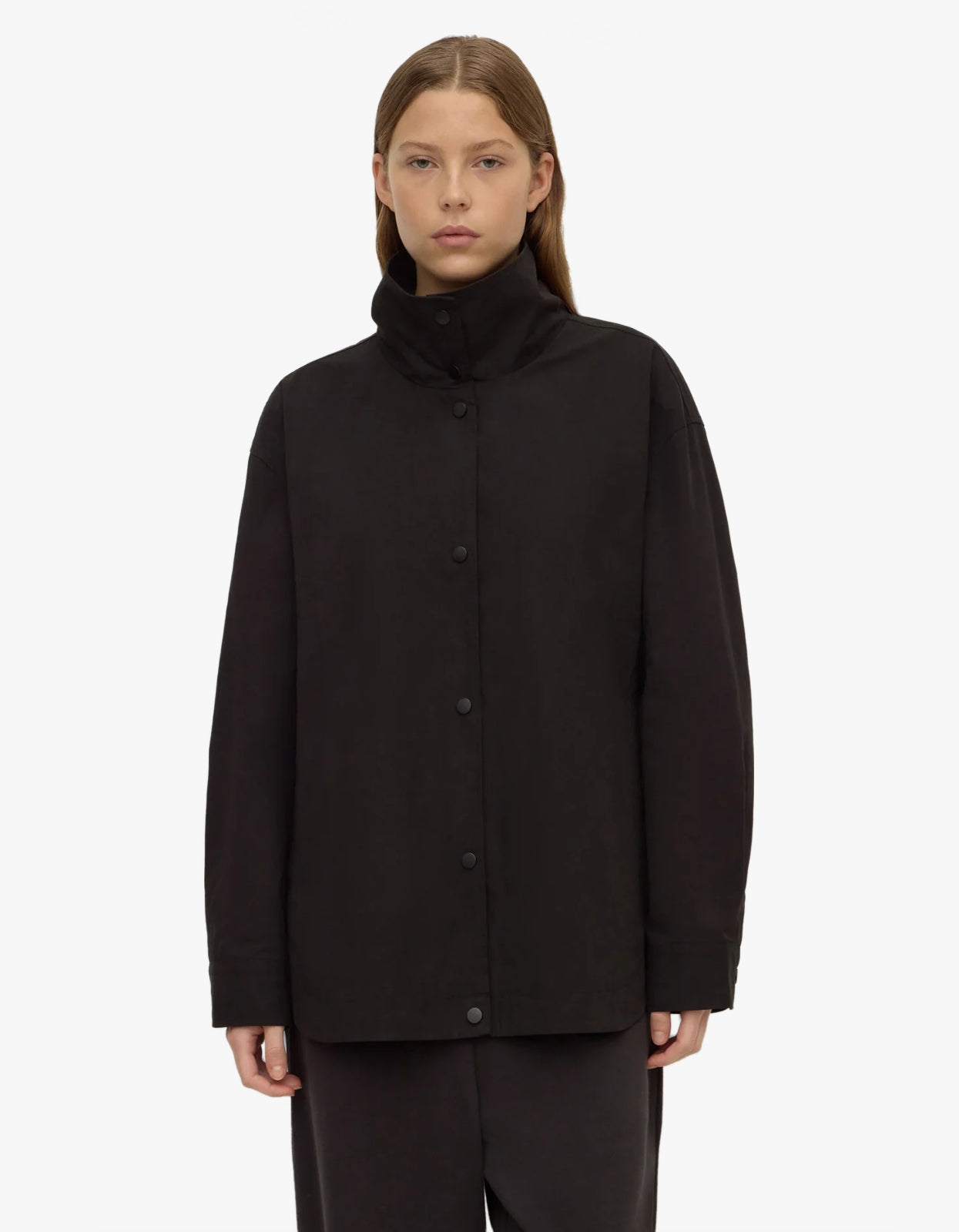 Harper Cotton Jacket - Black