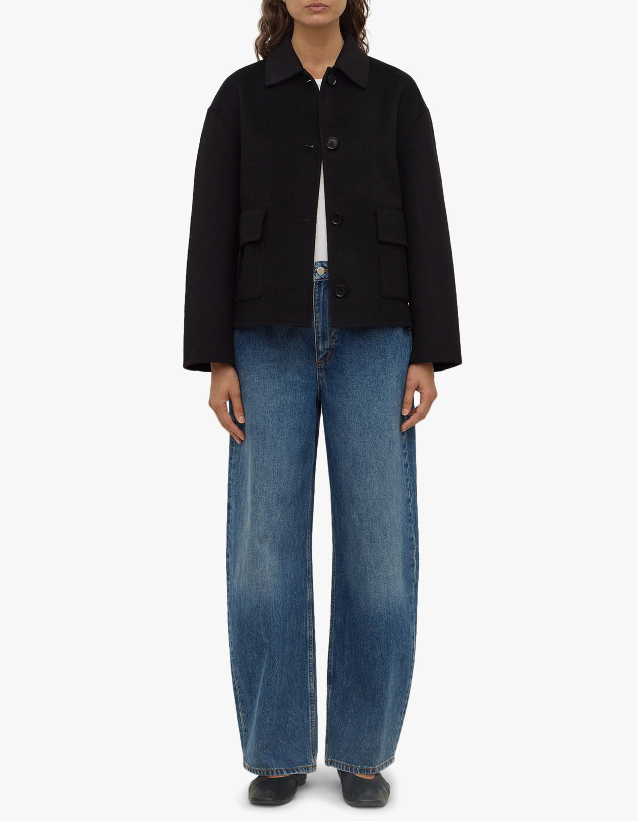 Mya Wool Jacket - Black