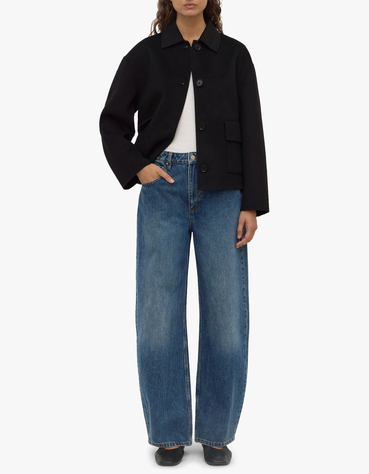 Mya Wool Jacket - Black