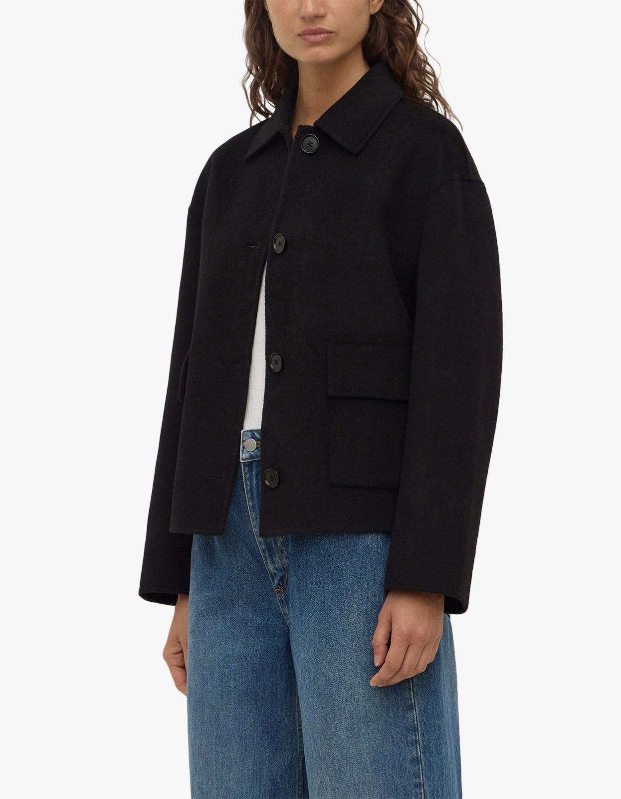Mya Wool Jacket - Black