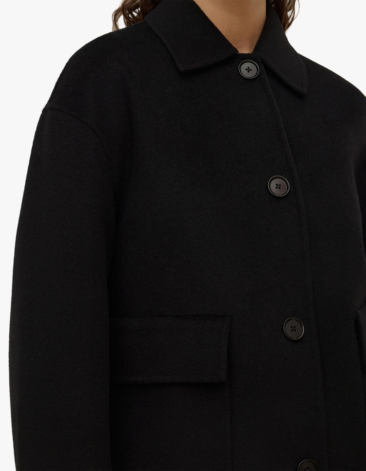 Mya Wool Jacket - Black