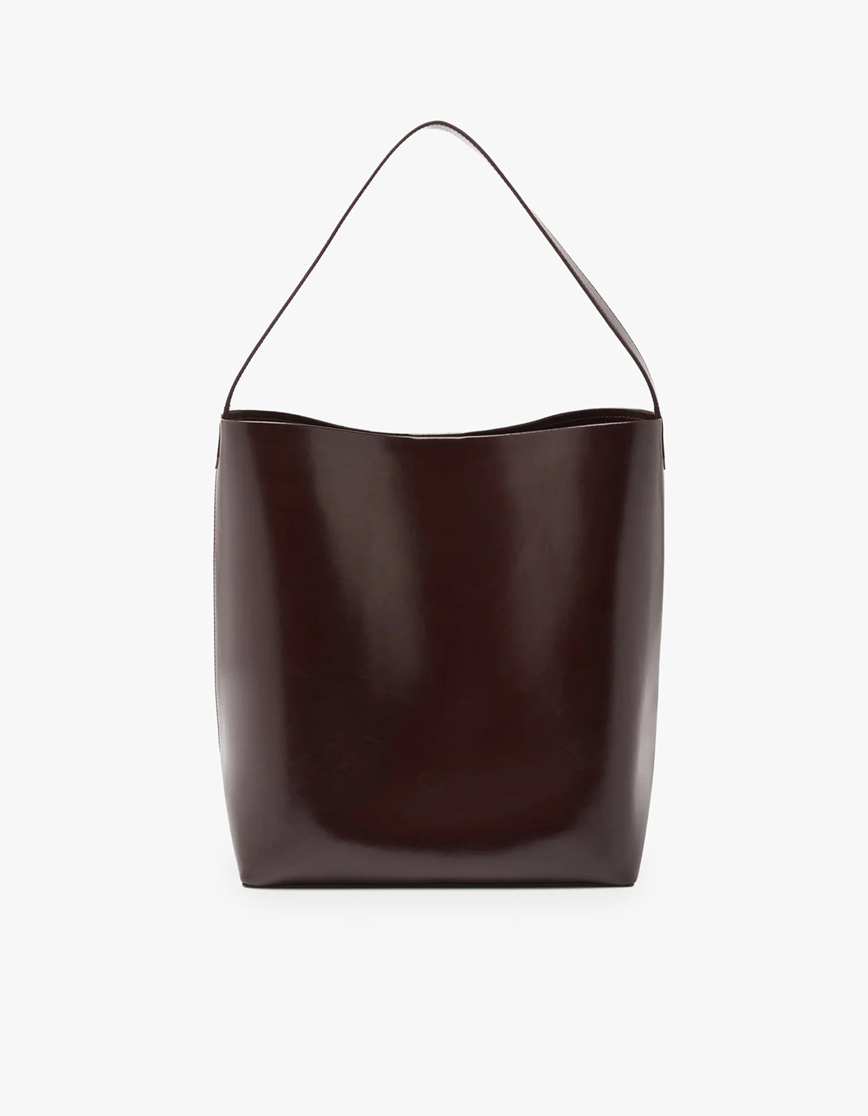 Nova Leather Shoulder Bag - Wine