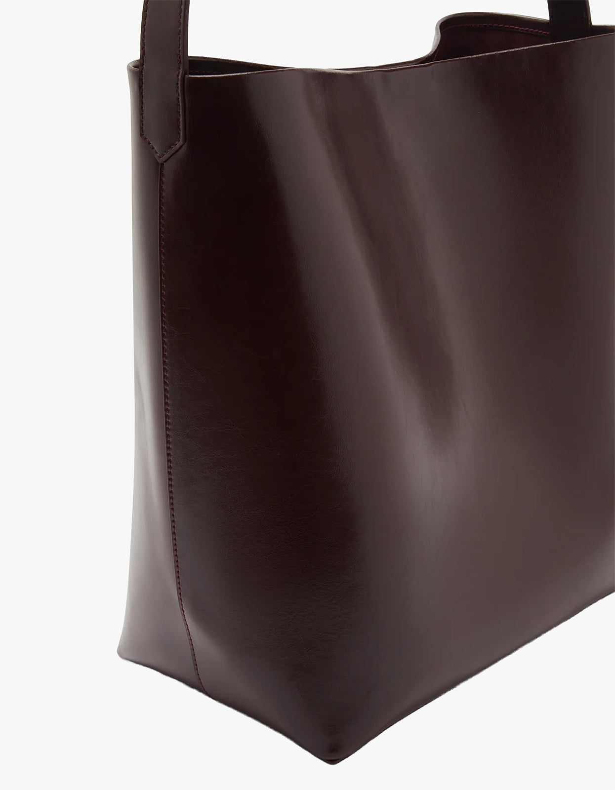 Nova Leather Shoulder Bag - Wine